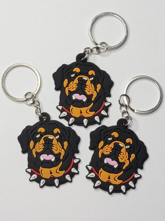 Rottweiler PVC Keychaim